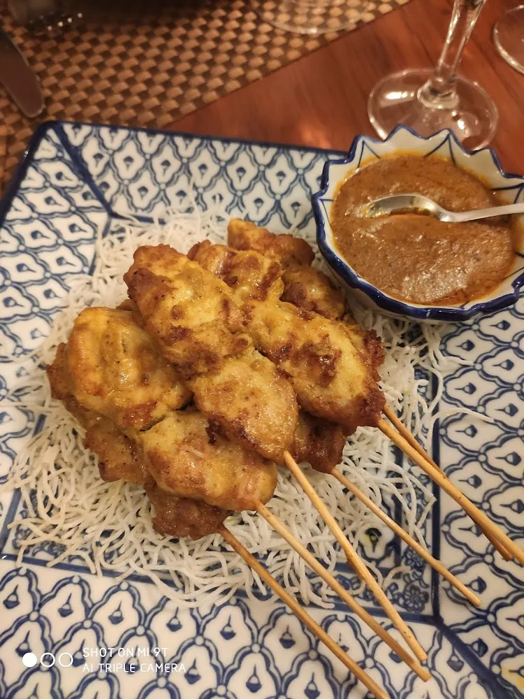 Brochettes Poulet Satay