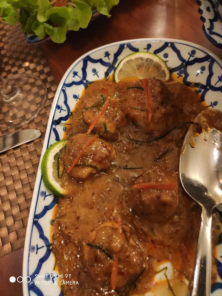 Noix de Saint Jacques Au Tamarin